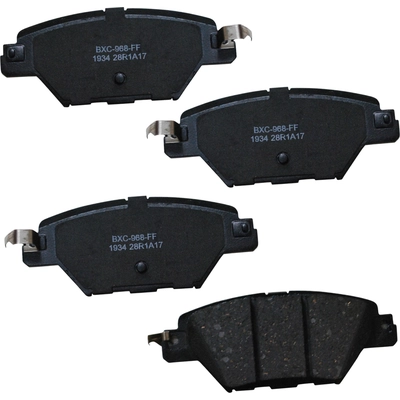 Rear Premium Ceramic Pads by BENDIX - SBC1934 pa1