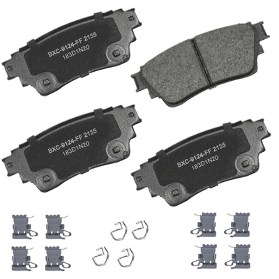 BENDIX - SBC2135 - Rear Disc Brake Pads pa1