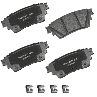 BENDIX - SBC2200 - Rear Disc Brake Pads pa1