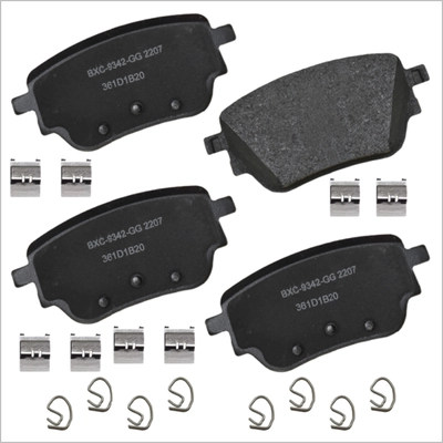 BENDIX - SBC2207 - Rear Disc Brake Pads pa2