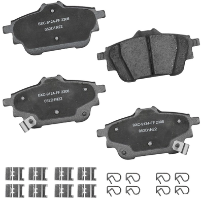 BENDIX - SBC2306 - Rear Disc Brake Pads pa1