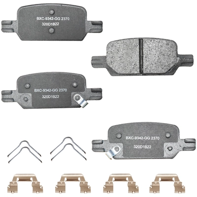 BENDIX - SBC2370 - Rear Disc Brake Pads pa1