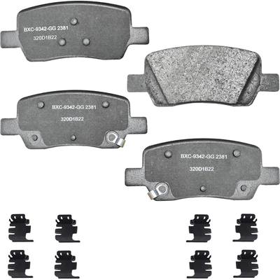 BENDIX - SBC2381 - Rear Disc Brake Pads pa2