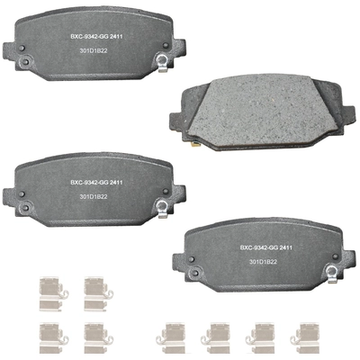 BENDIX - SBC2411 - Rear Disc Brake Pads pa1