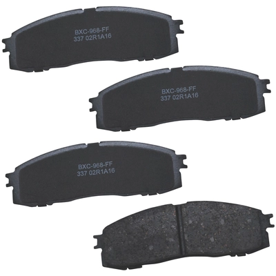 Rear Premium Ceramic Pads by BENDIX - SBC337 pa1