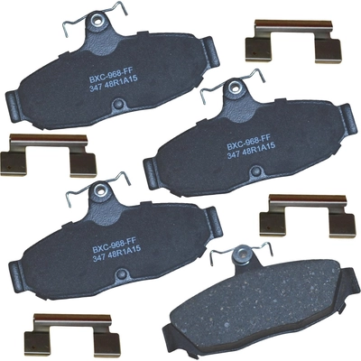 Rear Premium Ceramic Pads by BENDIX - SBC347 pa1