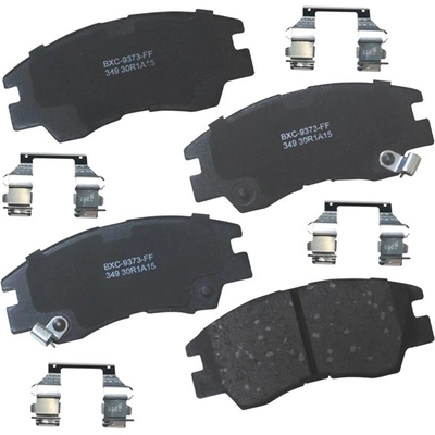Rear Premium Ceramic Pads by BENDIX - SBC349 pa2