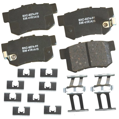 BENDIX - SBC536 - Rear Disc Brake Pads pa1