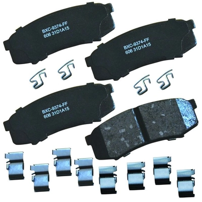 BENDIX - SBC606 - Rear Disc Brake Pads pa1