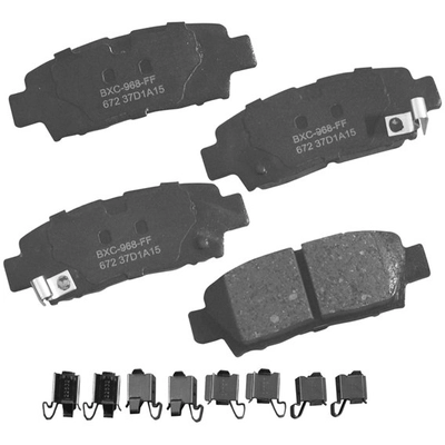 BENDIX - SBC672 - Rear Disc Brake Pads pa1