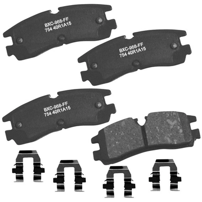 BENDIX - SBC754 - Ceramic Rear Disc Brake Pads pa1