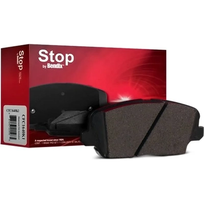 Rear Premium Ceramic Pads by BENDIX - SBC888 pa1