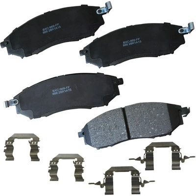 Rear Premium Ceramic Pads by BENDIX - SBC888 pa2