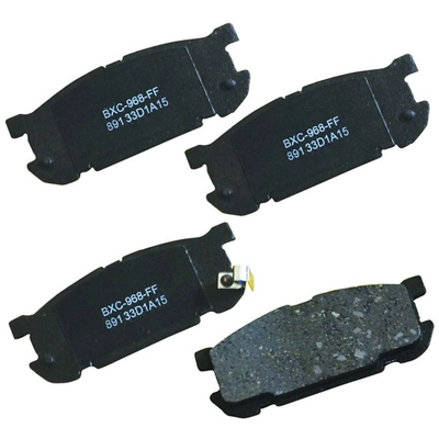 BENDIX - SBC891 - Rear Disc Brake Pads pa1