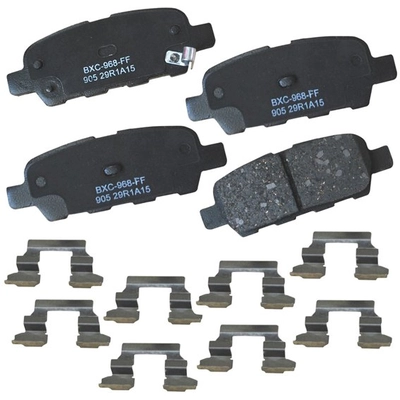 Rear Premium Ceramic Pads by BENDIX - SBC905 pa1