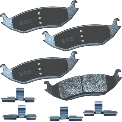 Rear Premium Ceramic Pads by BENDIX - SBC967 pa1