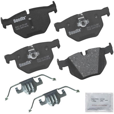 Rear Premium Ceramic Pads by BENDIX - CFC1042 pa1