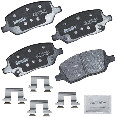 Plaquettes de frein arrière en céramique qualité supérieur de BENDIX - CFC1093 pa2