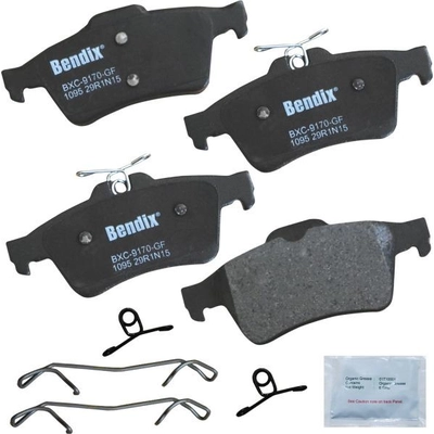 Plaquettes de frein arrière en céramique qualité supérieur de BENDIX - CFC1095 pa2