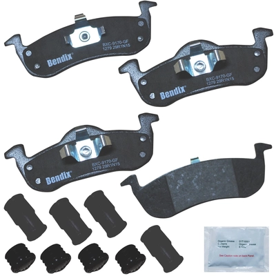 Rear Premium Ceramic Pads by BENDIX - CFC1279 pa1
