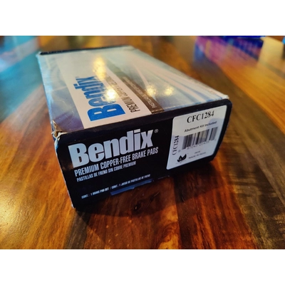 Rear Premium Ceramic Pads by BENDIX - CFC1284 pa1