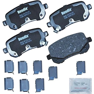 Rear Premium Ceramic Pads by BENDIX - CFC1326 pa3