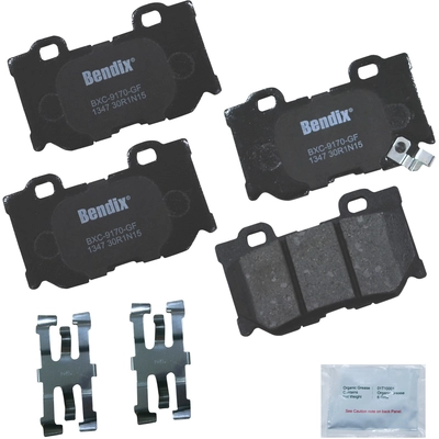 Rear Premium Ceramic Pads by BENDIX - CFC1347 pa1