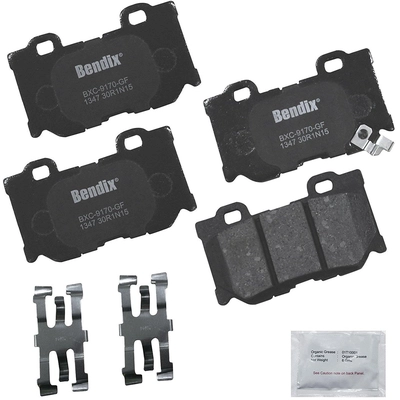 Rear Premium Ceramic Pads by BENDIX - CFC1347 pa5