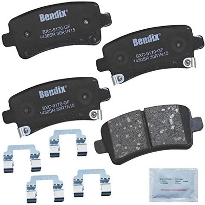 Rear Premium Ceramic Pads by BENDIX - CFC1430SR pa2