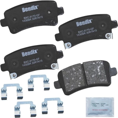 Rear Premium Ceramic Pads by BENDIX - CFC1430SR pa3