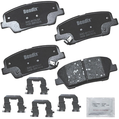 Rear Premium Ceramic Pads by BENDIX - CFC1439 pa3