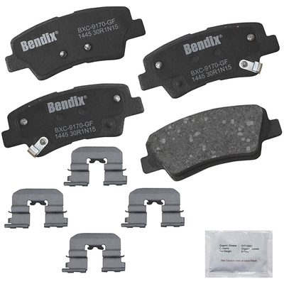 Rear Premium Ceramic Pads by BENDIX - CFC1445 pa3