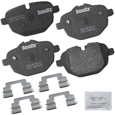 Rear Premium Ceramic Pads by BENDIX - CFC1473 pa2