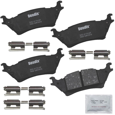 Rear Premium Ceramic Pads by BENDIX - CFC1602 pa3