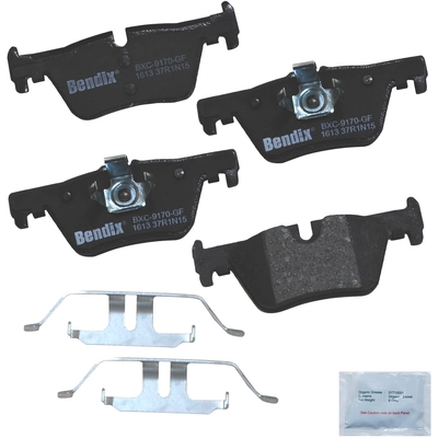Rear Premium Ceramic Pads by BENDIX - CFC1613 pa1