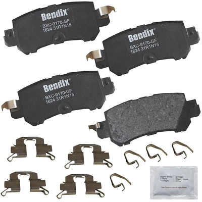 Rear Premium Ceramic Pads by BENDIX - CFC1624 pa3