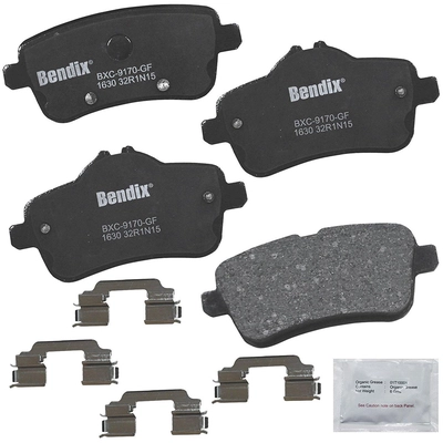 Rear Premium Ceramic Pads by BENDIX - CFC1630 pa2