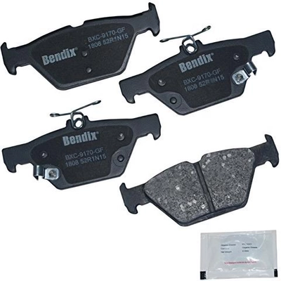 Rear Premium Ceramic Pads by BENDIX - CFC1808 pa2