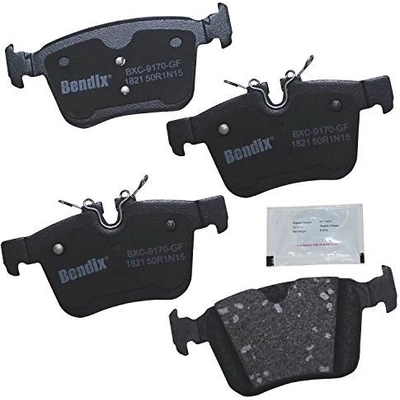 Rear Premium Ceramic Pads by BENDIX - CFC1821 pa1