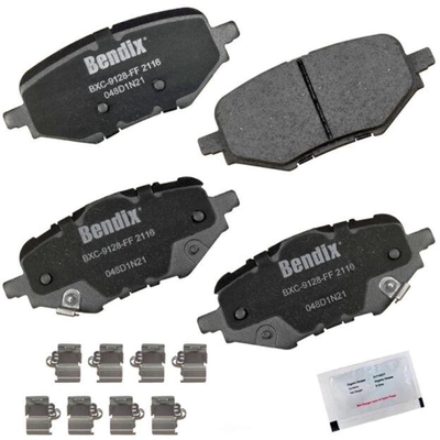 Rear Premium Ceramic Pads by BENDIX - CFC2116 pa1