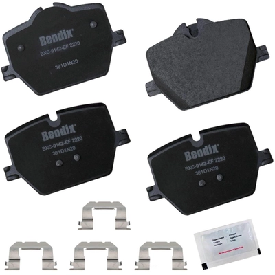 Rear Premium Ceramic Pads by BENDIX - CFC2220 pa1