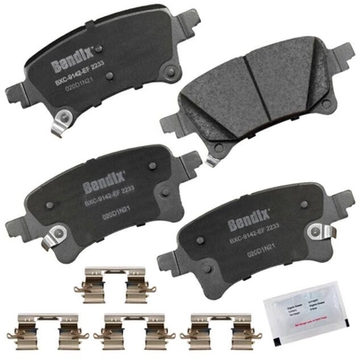 Plaquettes de frein arrière en céramique qualité supérieur de BENDIX - CFC2233 pa1