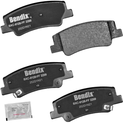 Rear Premium Ceramic Pads by BENDIX - CFC2299 pa1
