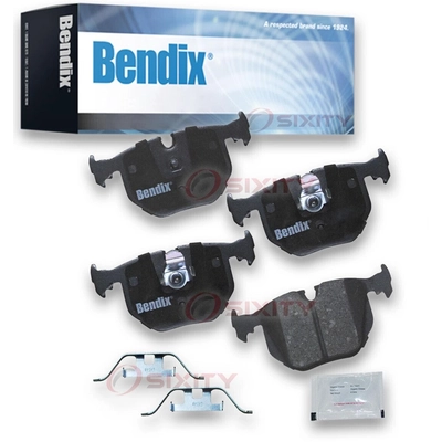 Rear Premium Ceramic Pads by BENDIX - CFC683 pa2