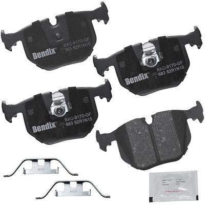 Rear Premium Ceramic Pads by BENDIX - CFC683 pa4