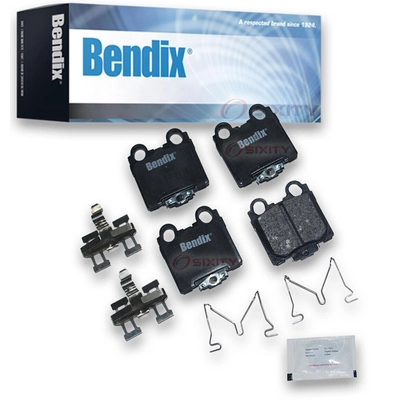 Rear Premium Ceramic Pads by BENDIX - CFC771 pa2