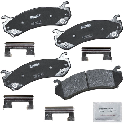 Rear Premium Ceramic Pads by BENDIX - CFC785 pa4