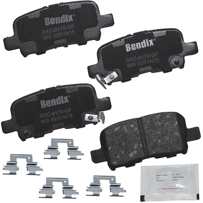 Plaquettes de frein arrière en céramique qualité supérieur de BENDIX - CFC865 pa2