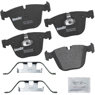 Rear Premium Ceramic Pads by BENDIX - CFC919 pa2