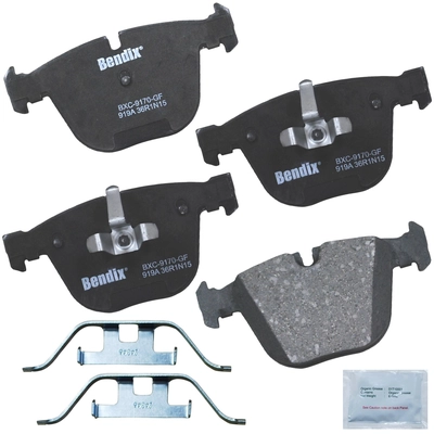 Rear Premium Ceramic Pads by BENDIX - CFC919A pa1